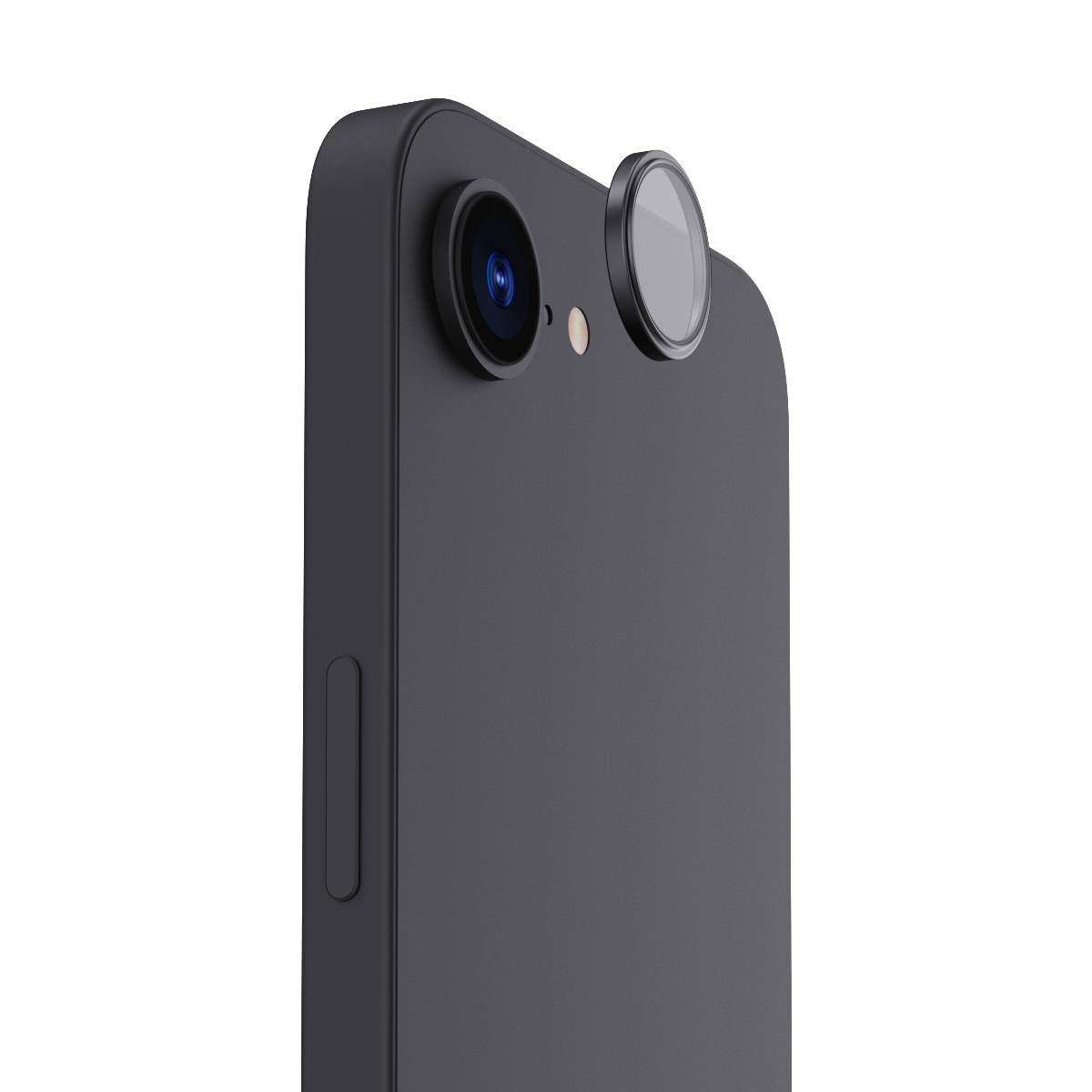 OptiRings - iPhone 16e Camera Lens Protector - Black