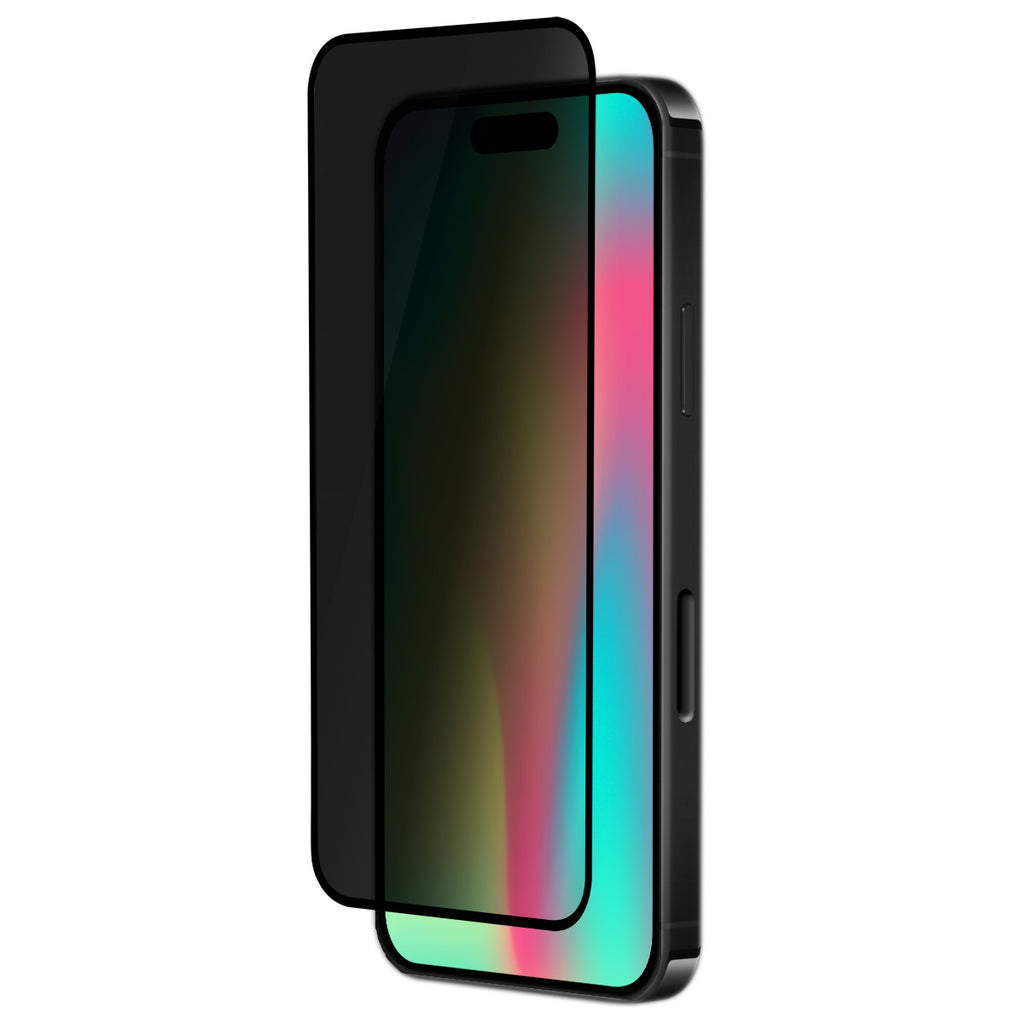 OptiGuard Eco Glass Privacy - iPhone Air Privacy Screen Protector - Privacy Black