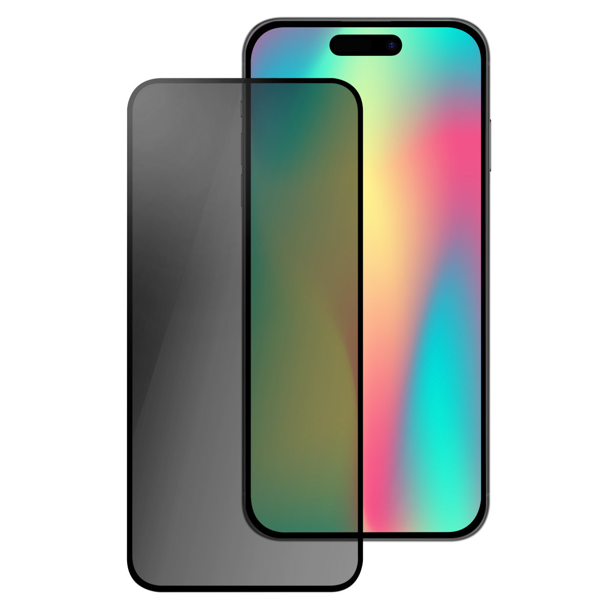 OptiGuard Eco Glass Privacy - iPhone Air Privacy Screen Protector - Privacy Black