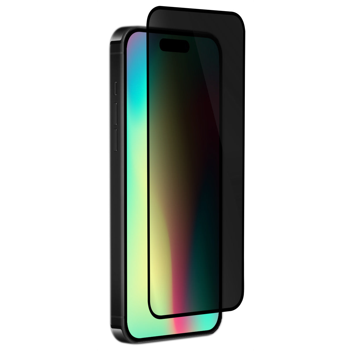 OptiGuard Eco Glass Privacy - iPhone Air Privacy Screen Protector - Privacy Black