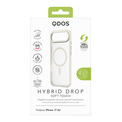 Hybrid Drop | SOFT TOUCH - iPhone Air Case MagSafe Compatible - Beige