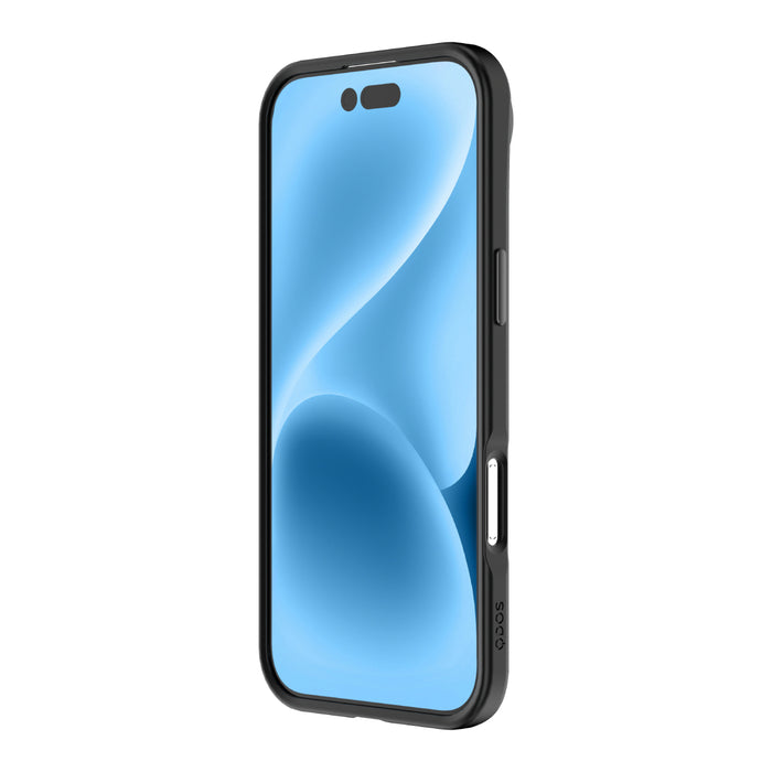 Hybrid Drop | SOFT TOUCH - iPhone Air Case MagSafe Compatible - Black