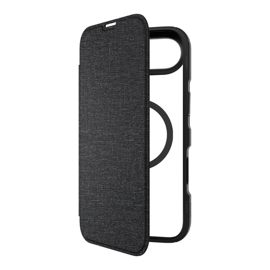 Hybrid Fold | MIL STD - iPhone Air Folio Case Magsafe Compatible - Clear