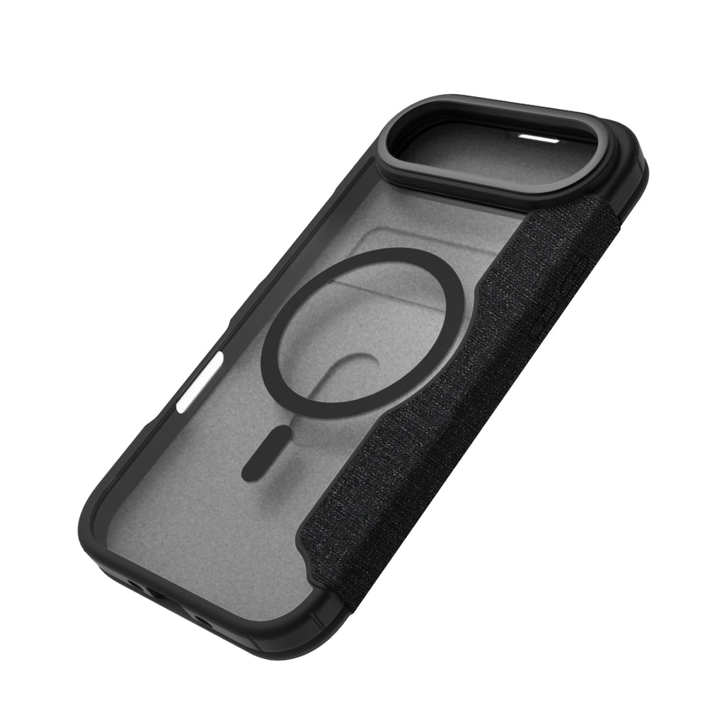 Hybrid Fold | MIL STD - iPhone Air Folio Case Magsafe Compatible - Clear