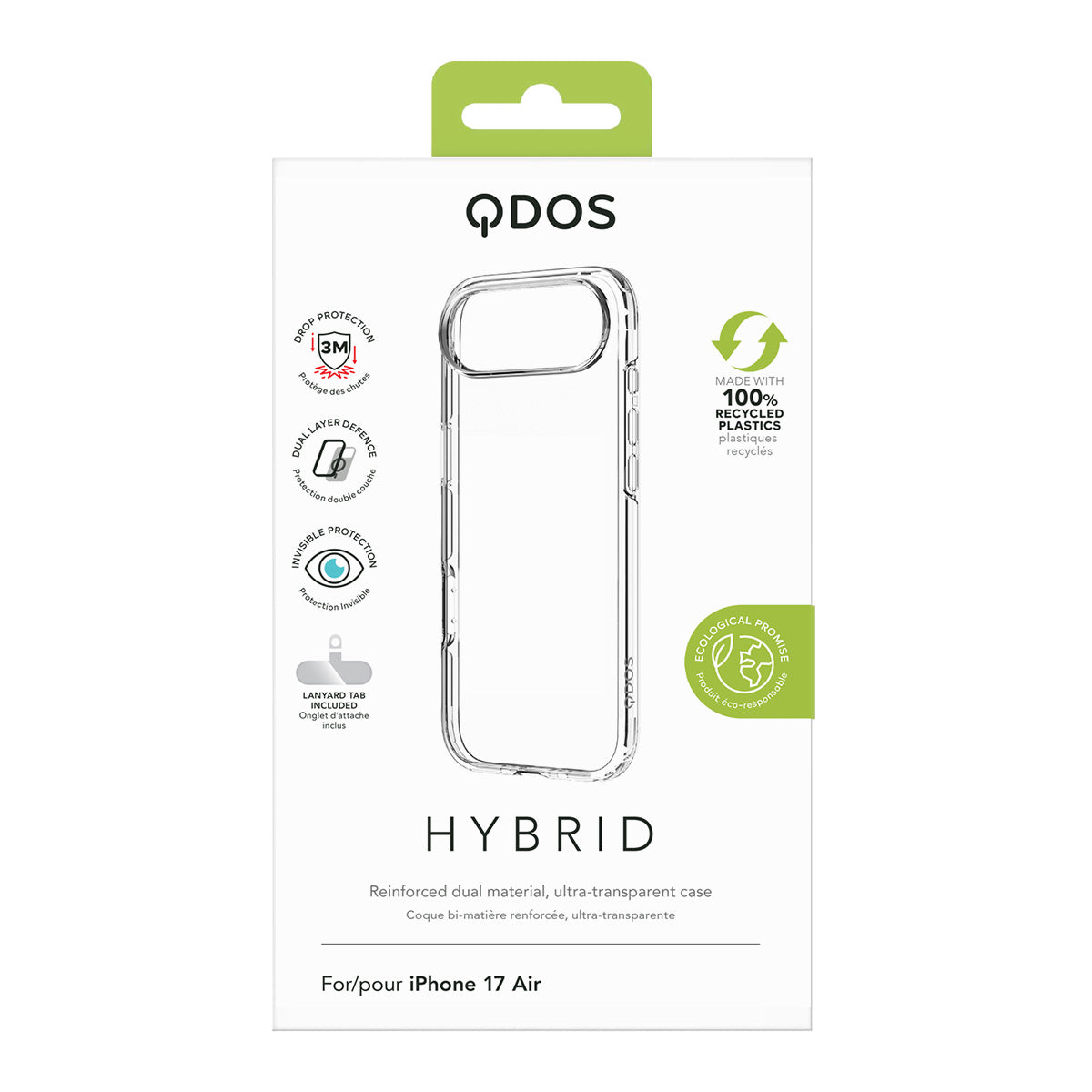 Hybrid - iPhone Air Case - Clear