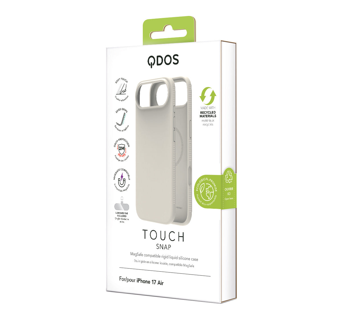 Touch Snap - iPhone Air Case MagSafe Compatible - Beige