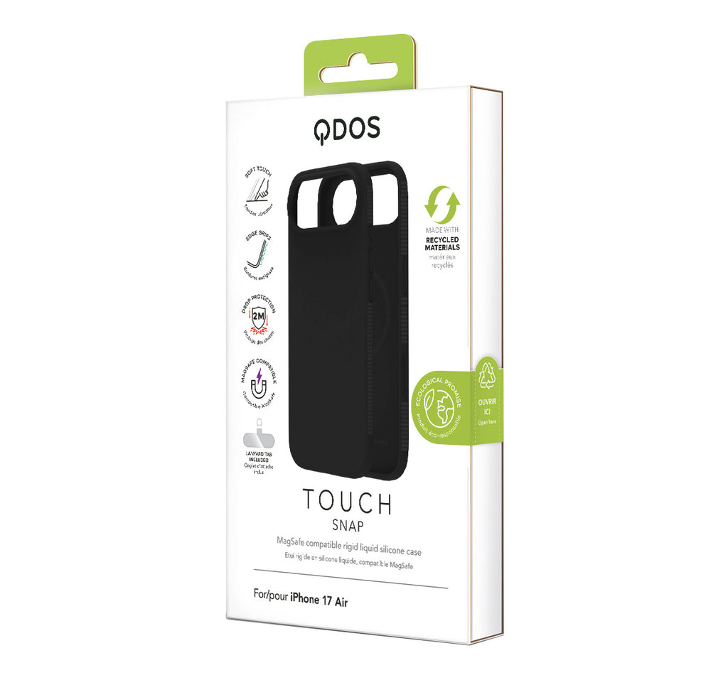 Touch Snap - iPhone Air Case MagSafe Compatible - Black