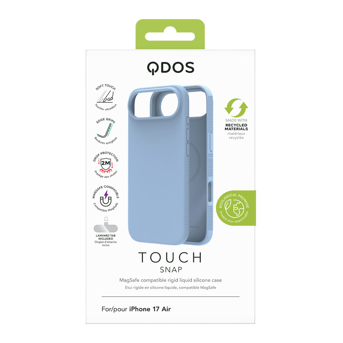 Touch Snap - iPhone Air Case MagSafe Compatible - Sky Blue