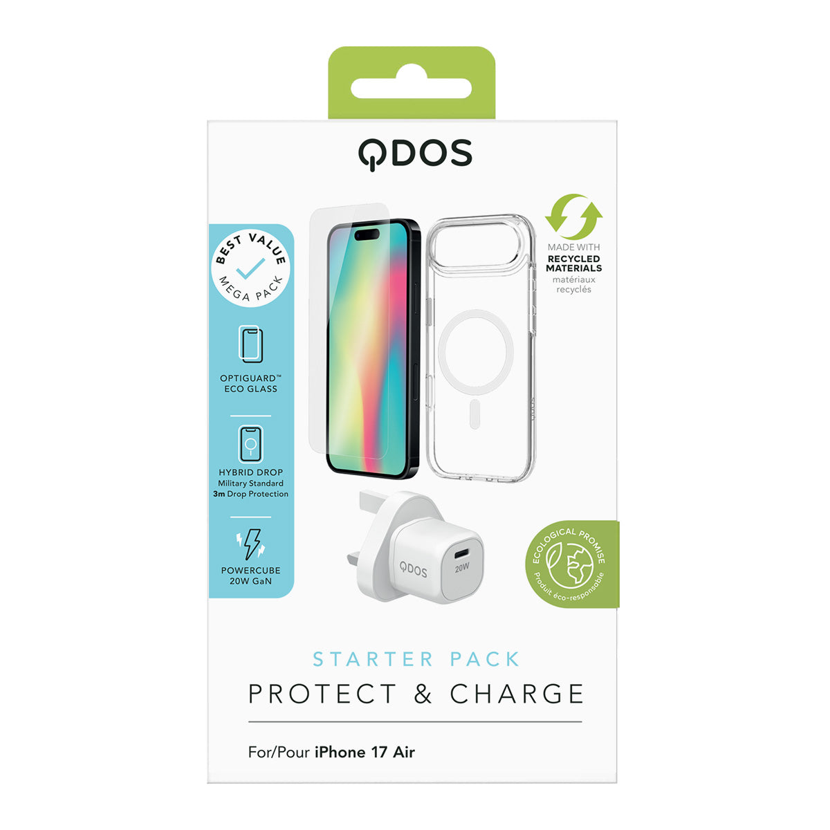 Starter Pack (UK Plug) - iPhone Air - White