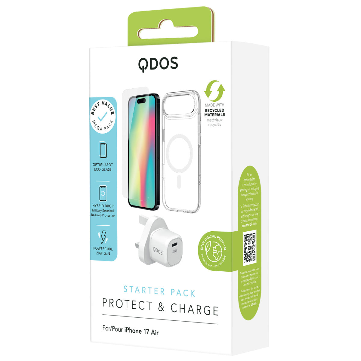 Starter Pack (UK Plug) - iPhone Air - White