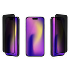 OptiGuard Eco Glass Privacy - iPhone 17 Pro Max Privacy Screen Protector - Privacy Black