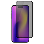 OptiGuard Eco Glass Privacy - iPhone 17 Pro Max Privacy Screen Protector - Privacy Black