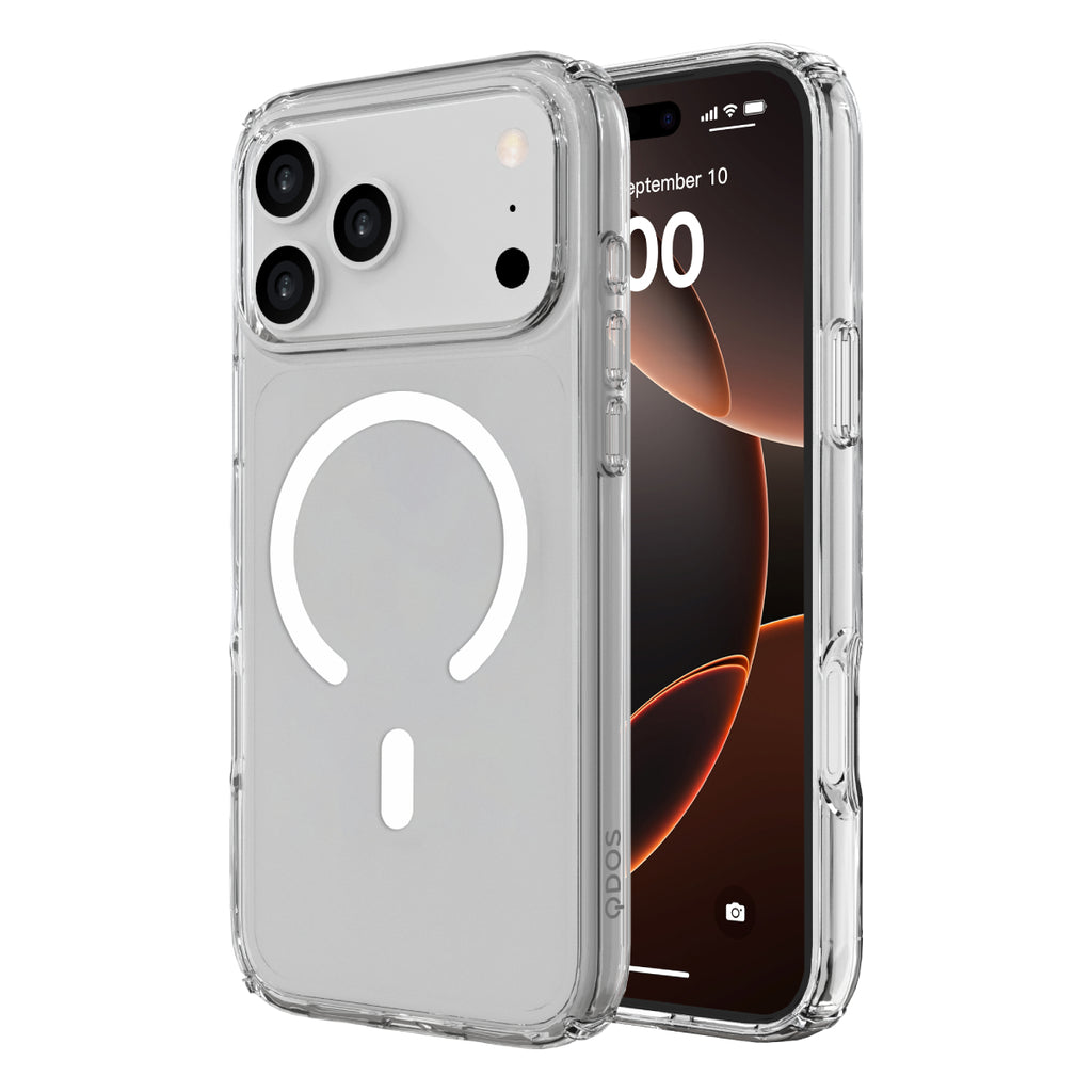 Hybrid Drop | MIL STD - iPhone 18 Pro Max | 17 Pro Max Case MagSafe Compatible - Clear