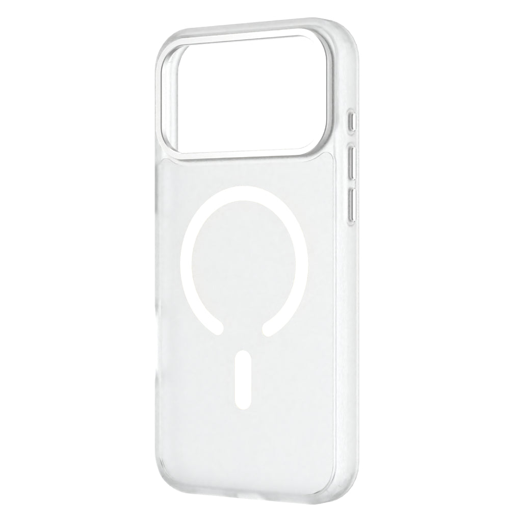Hybrid Drop | SOFT TOUCH - iPhone 18 Pro Max | 17 Pro Max Case MagSafe Compatible - Clear Frosted