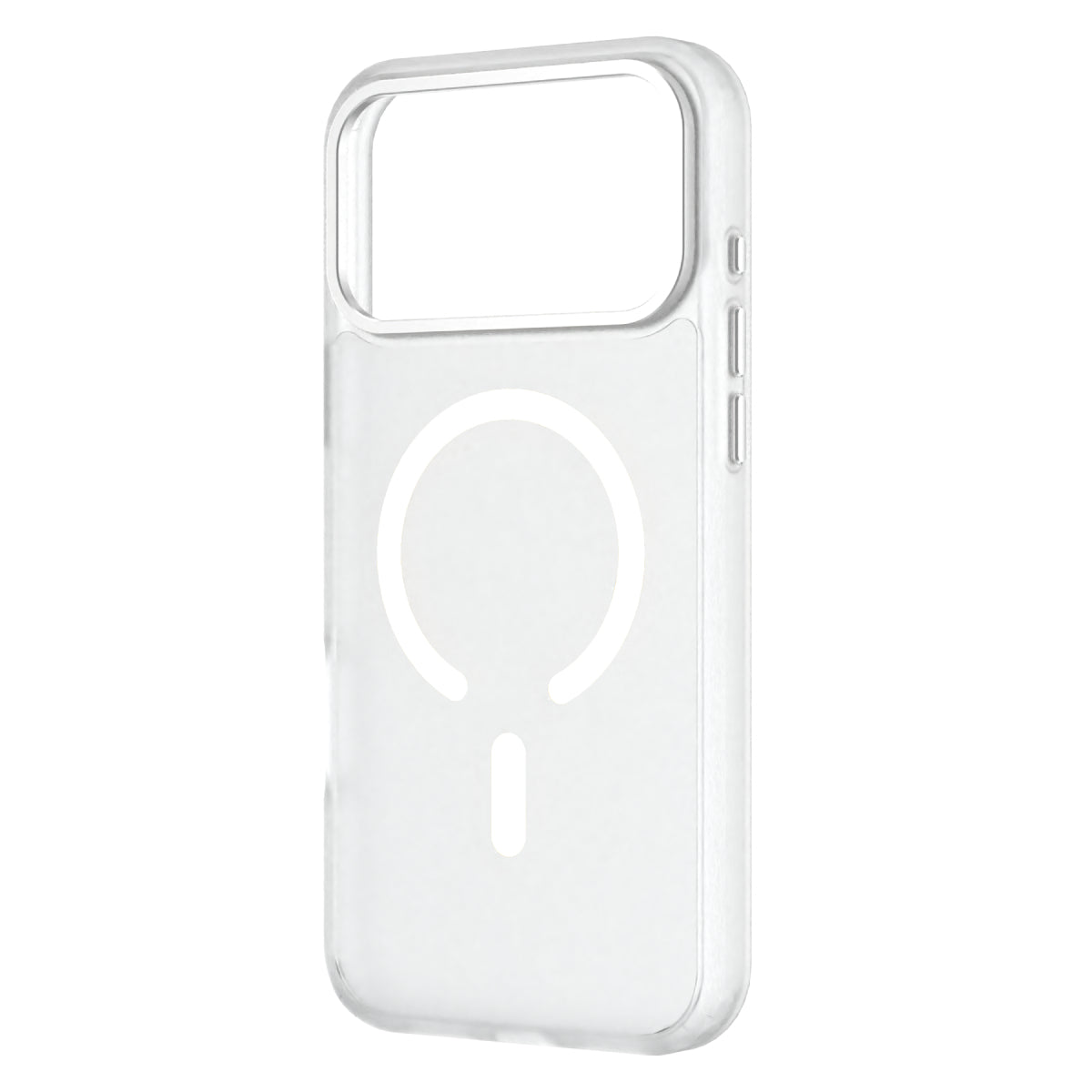 Hybrid Drop | SOFT TOUCH - iPhone 17 Pro Max Case MagSafe Compatible - Clear Frosted