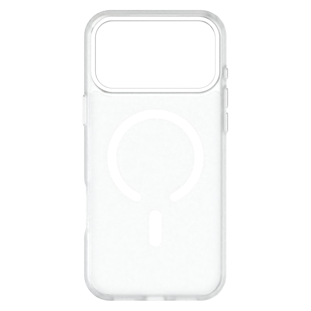 Hybrid Drop | SOFT TOUCH - iPhone 18 Pro Max | 17 Pro Max Case MagSafe Compatible - Clear Frosted
