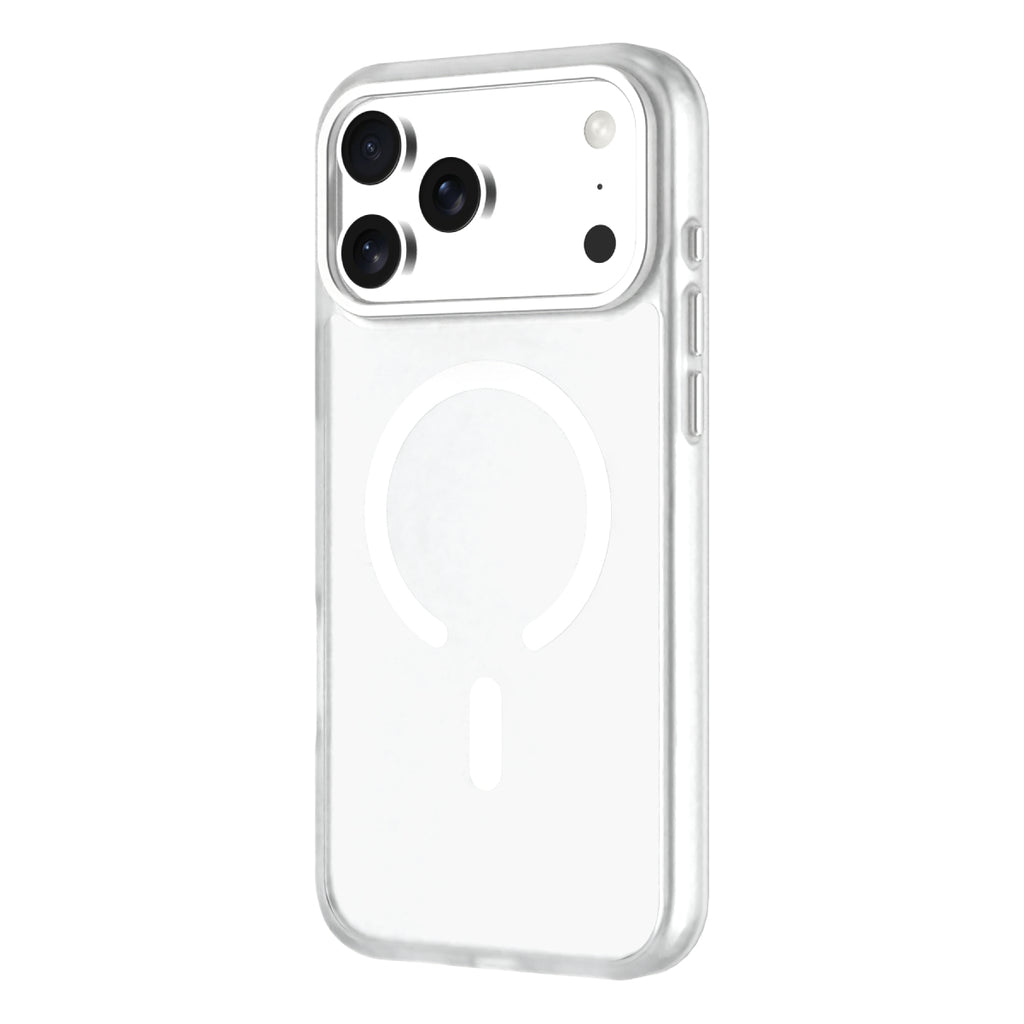 Hybrid Drop | SOFT TOUCH - iPhone 18 Pro Max | 17 Pro Max Case MagSafe Compatible - Clear Frosted