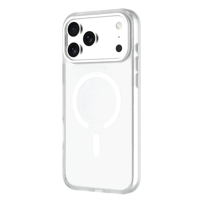 Hybrid Drop | SOFT TOUCH - iPhone 17 Pro Max Case MagSafe Compatible - Clear Frosted