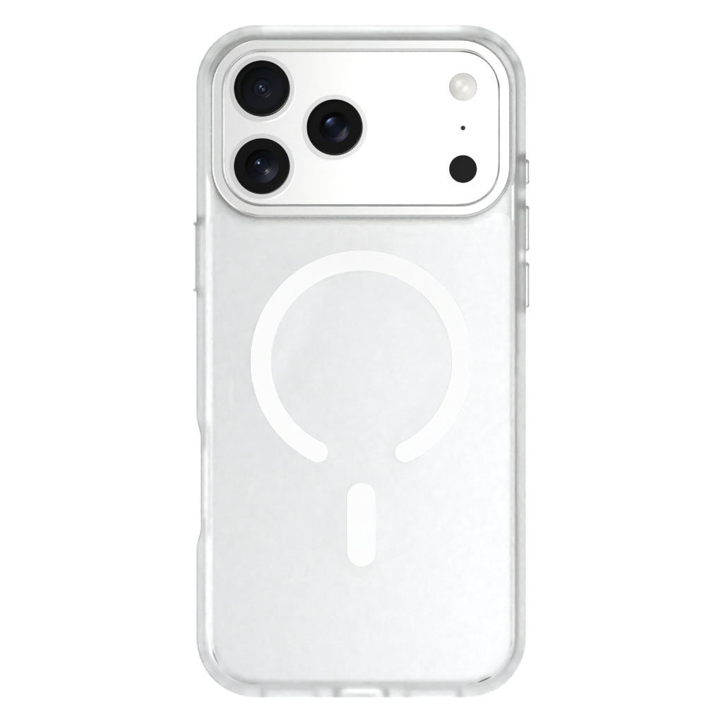 Hybrid Drop | SOFT TOUCH - iPhone 18 Pro Max | 17 Pro Max Case MagSafe Compatible - Clear Frosted
