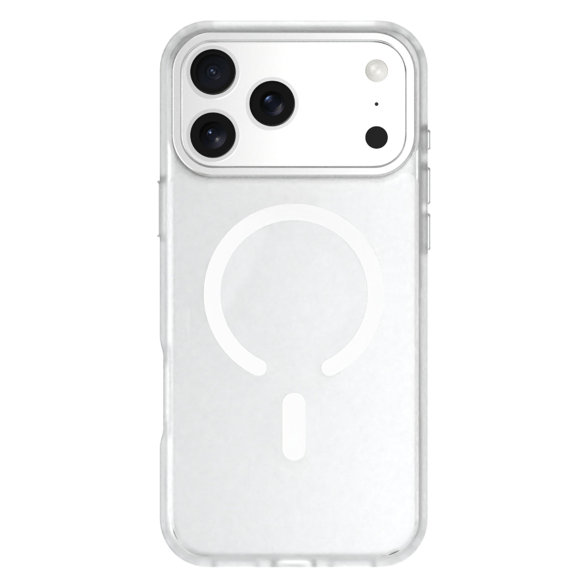 Hybrid Drop | SOFT TOUCH - iPhone 17 Pro Max Case MagSafe Compatible - Clear Frosted