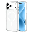 Hybrid Drop | SOFT TOUCH - iPhone 17 Pro Max Case MagSafe Compatible - Clear Frosted