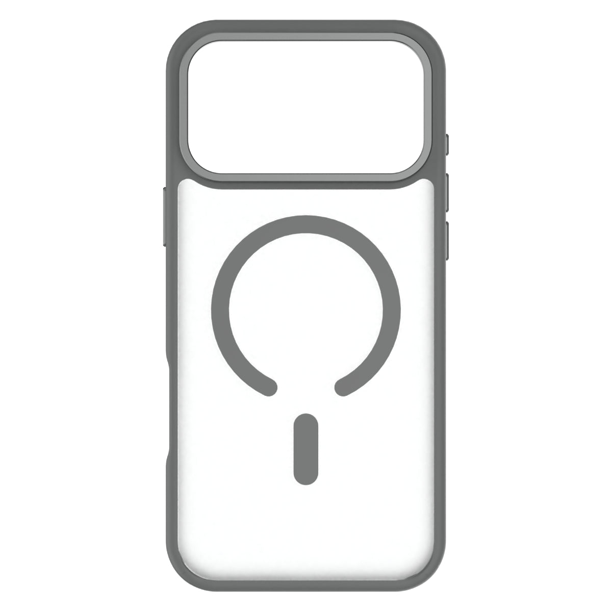 Hybrid Drop | SOFT TOUCH - iPhone 17 Pro Max Case MagSafe Compatible - Black