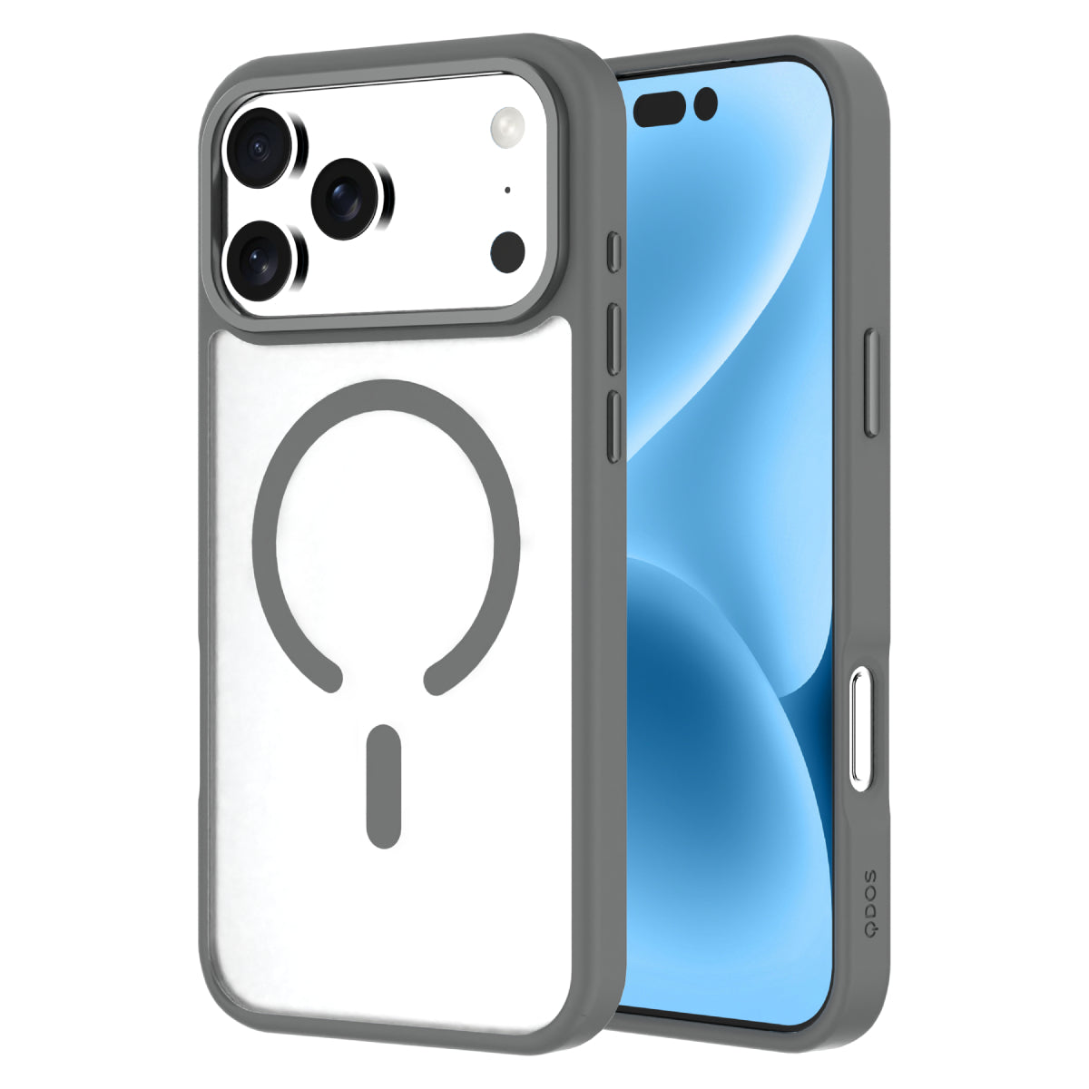 Hybrid Drop | SOFT TOUCH - iPhone 17 Pro Max Case MagSafe Compatible - Black