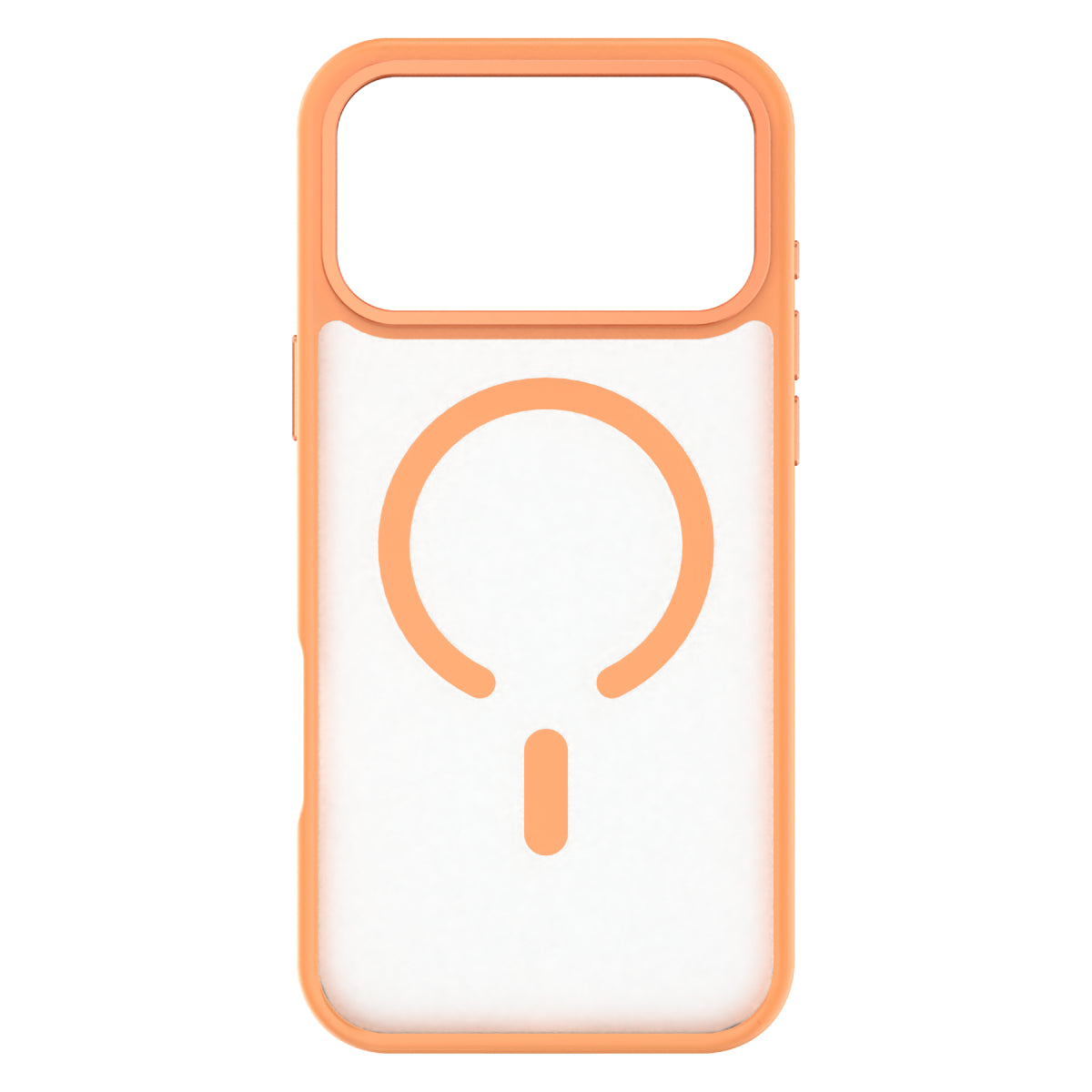 Hybrid Drop | SOFT TOUCH - iPhone 17 Pro Max Case MagSafe Compatible - Papaya
