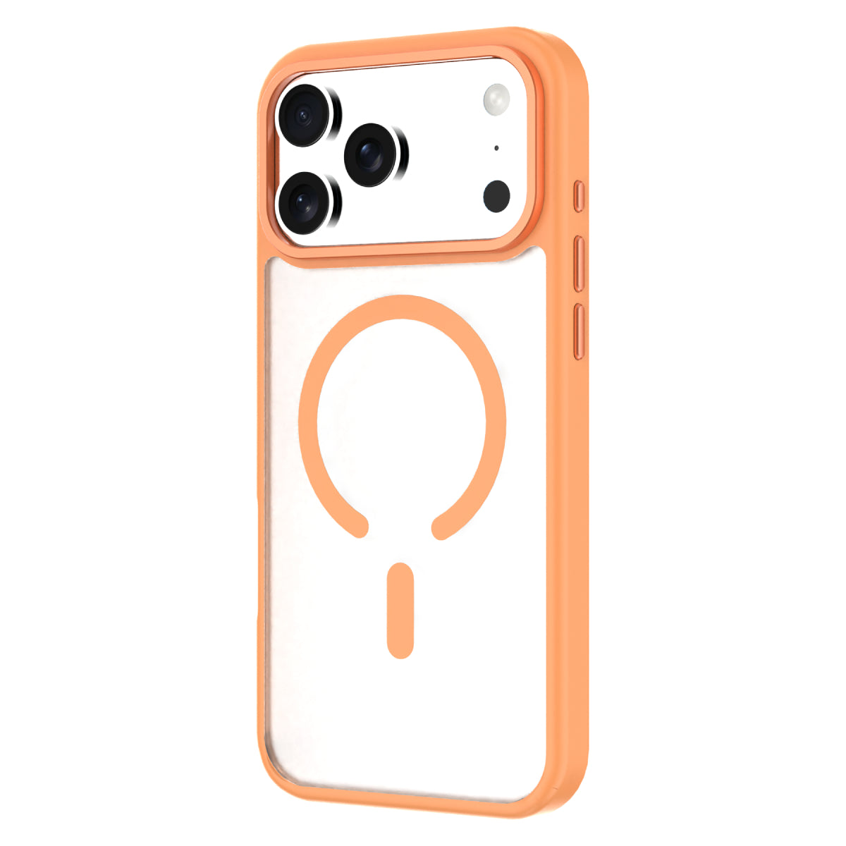 Hybrid Drop | SOFT TOUCH - iPhone 17 Pro Max Case MagSafe Compatible - Papaya