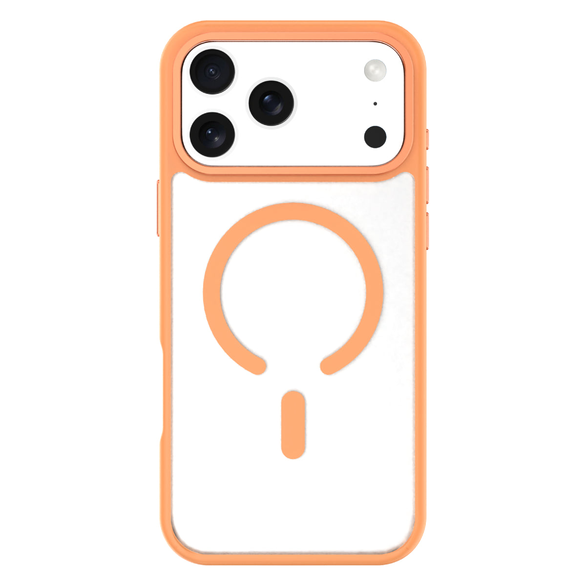Hybrid Drop | SOFT TOUCH - iPhone 17 Pro Max Case MagSafe Compatible - Papaya