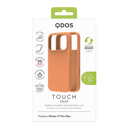 Touch Snap - iPhone 17 Pro Max Case MagSafe Compatible - Papaya