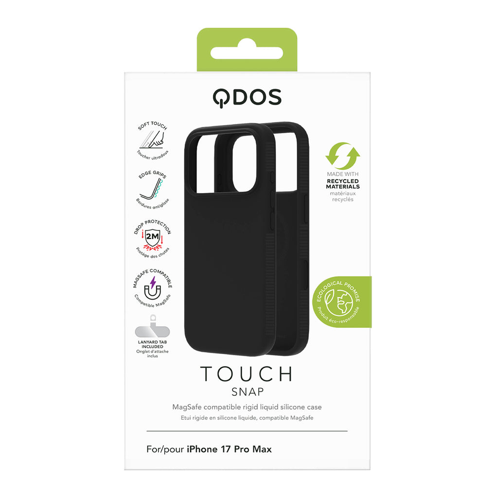 Touch Snap - iPhone 18 Pro Max | 17 Pro Max Case MagSafe Compatible - Black