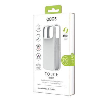 Touch Snap - iPhone 17 Pro Max Case MagSafe Compatible - White