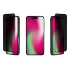 OptiGuard Eco Glass Privacy - iPhone 17 Pro Privacy Screen Protector - Privacy Black