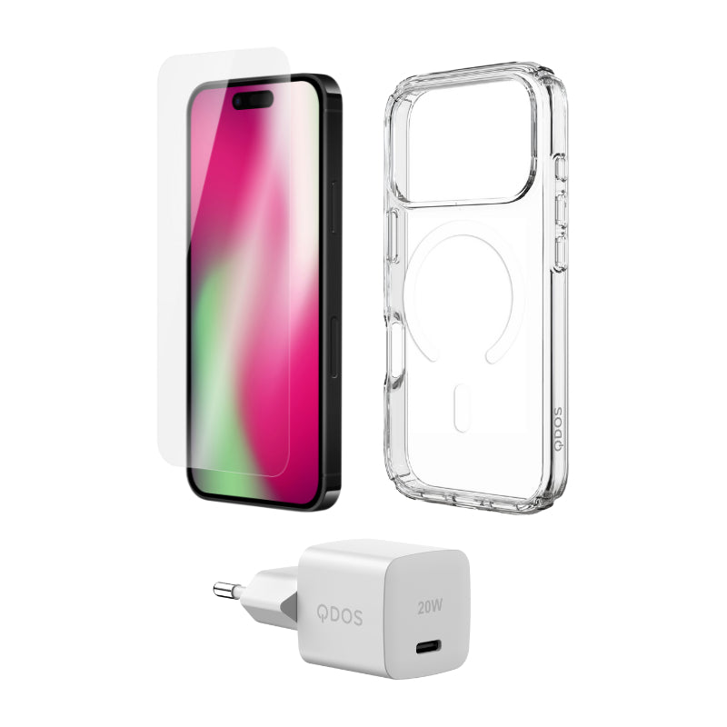 Starter Pack (EU Plug) - iPhone 17 Pro - White