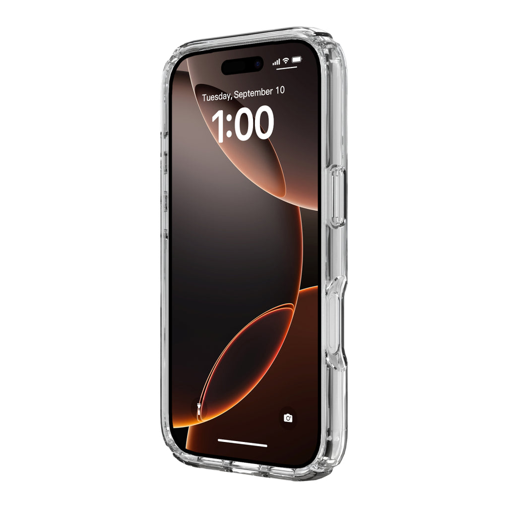 Hybrid Drop | MIL STD - iPhone 18 Pro | 17 Pro Case MagSafe Compatible - Clear