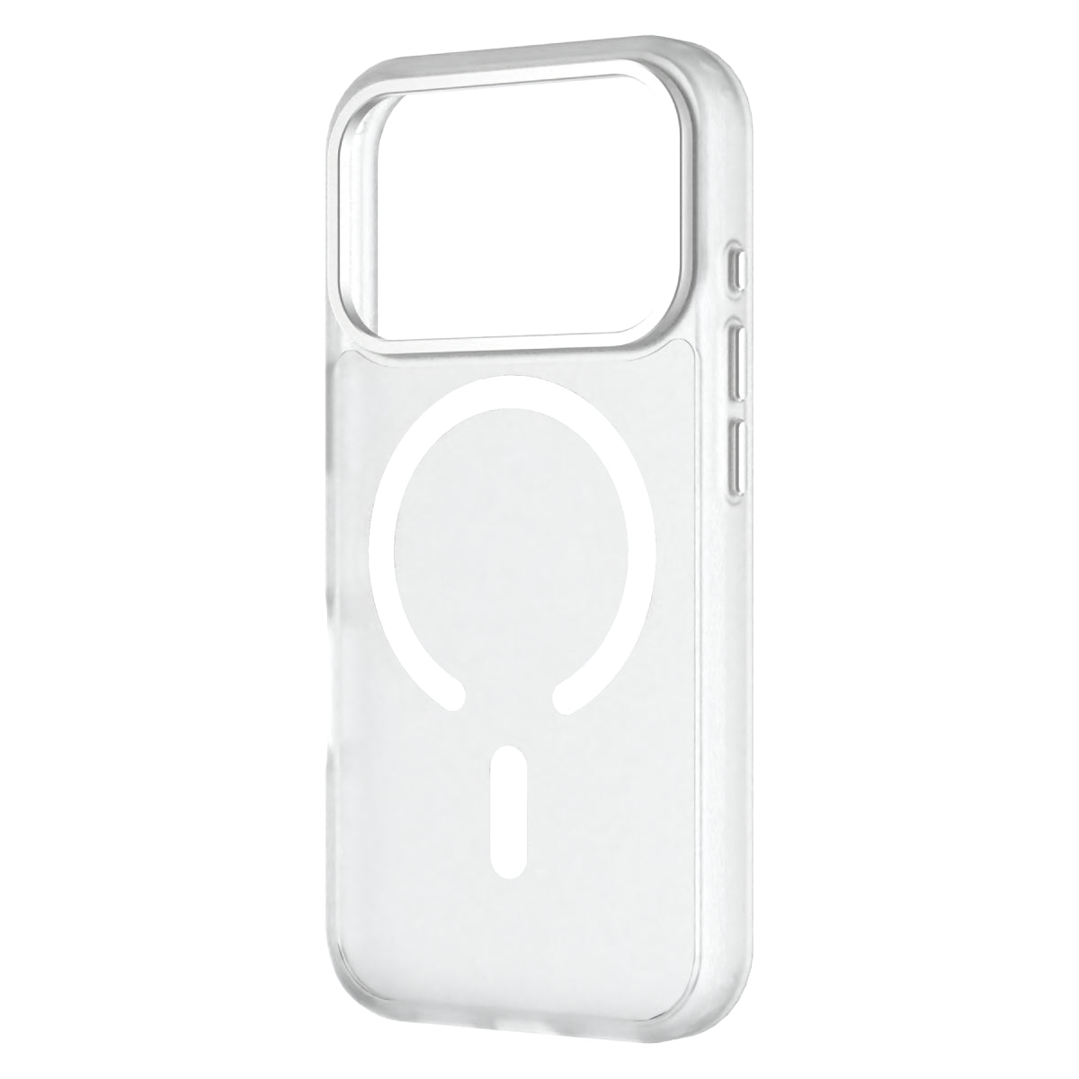Hybrid Drop | SOFT TOUCH - iPhone 17 Pro Case MagSafe Compatible - Clear Frosted