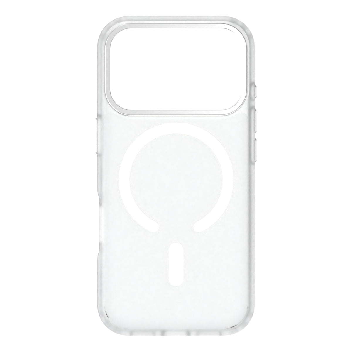 Hybrid Drop | SOFT TOUCH - iPhone 17 Pro Case MagSafe Compatible - Clear Frosted