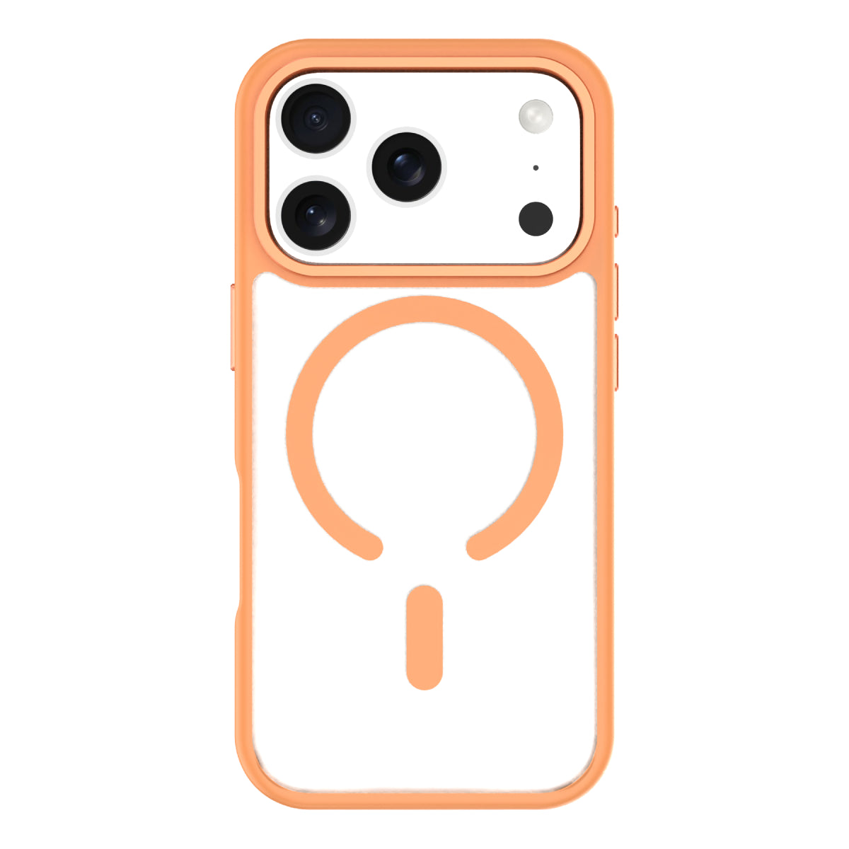 Hybrid Drop | SOFT TOUCH - iPhone 17 Pro Case MagSafe Compatible - Papaya