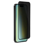 OptiGuard Eco Glass Privacy - iPhone 17 | iPhone 16 Pro Privacy Screen Protector - Privacy Black