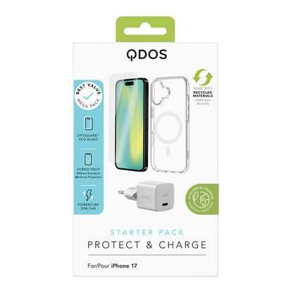 Starter Pack (EU Plug) - iPhone 17 - White