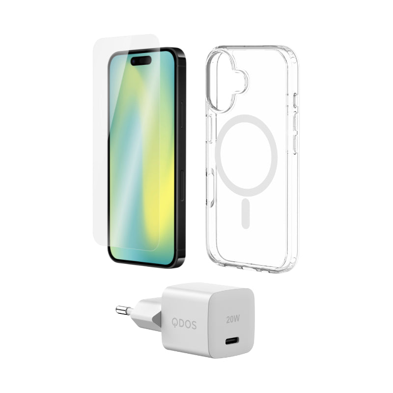 Starter Pack (EU Plug) - iPhone 17 - White