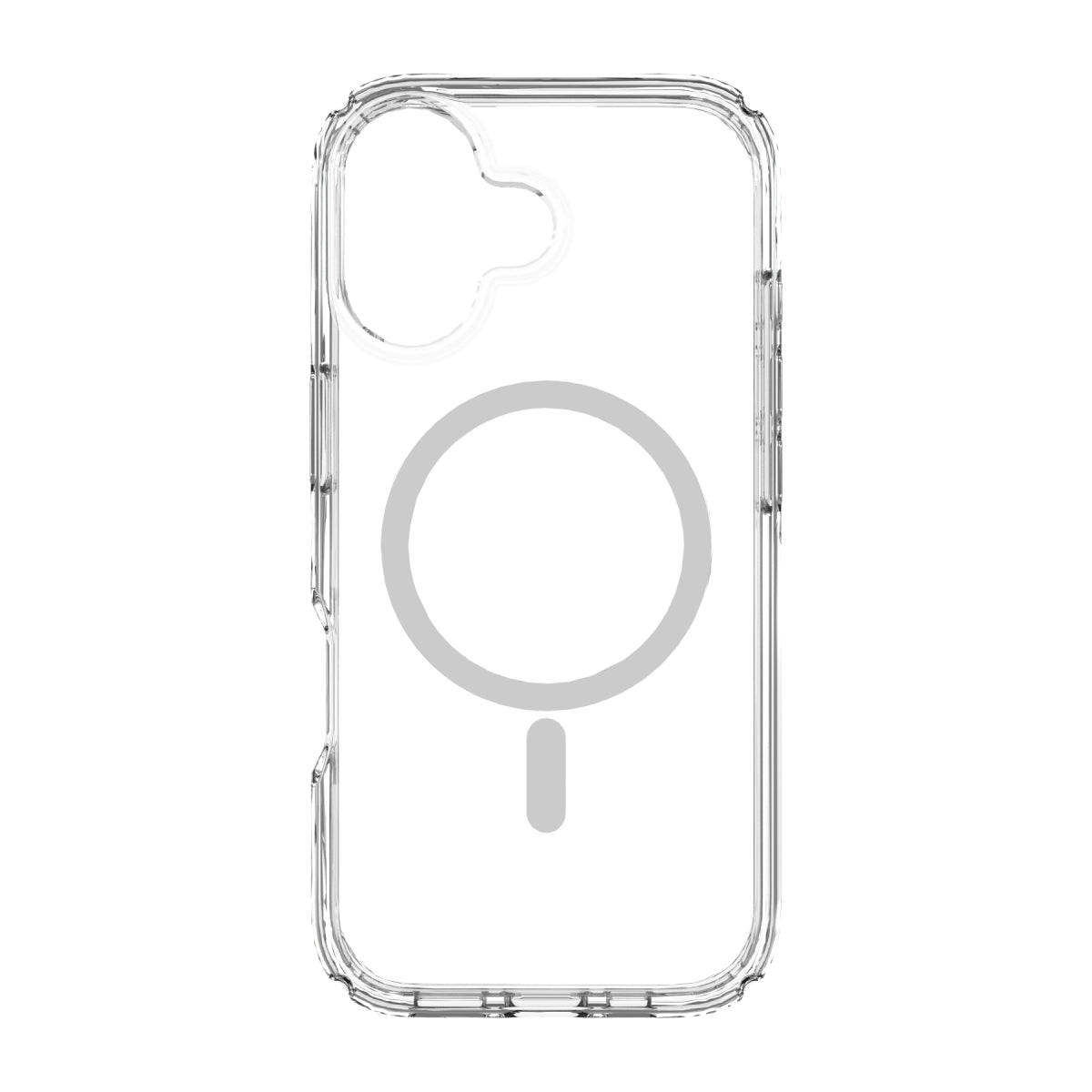 Hybrid Drop | MIL STD - iPhone 17 Case MagSafe Compatible - Clear