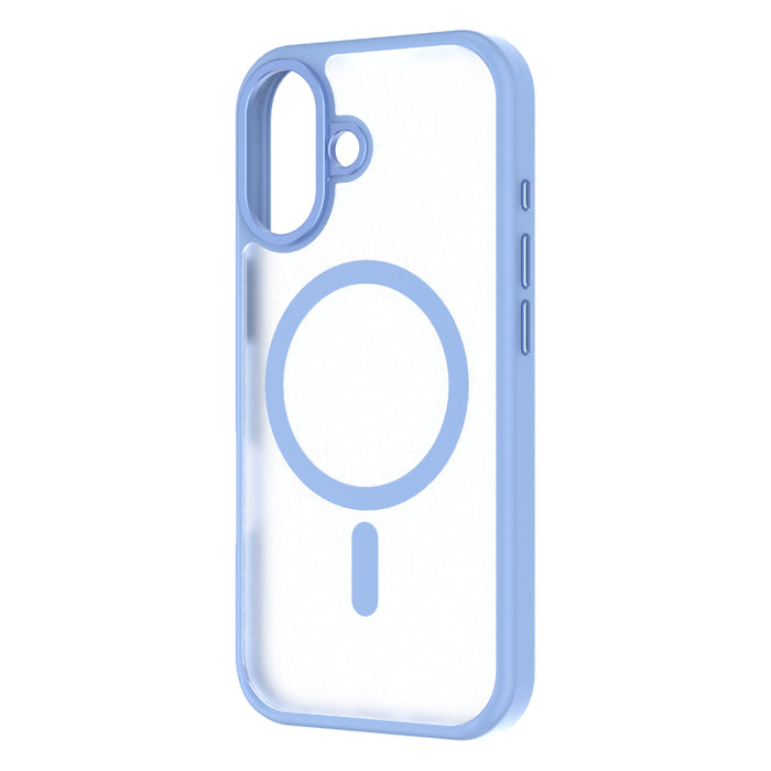 Hybrid Drop | SOFT TOUCH - iPhone 17 Case MagSafe Compatible - Baby Blue