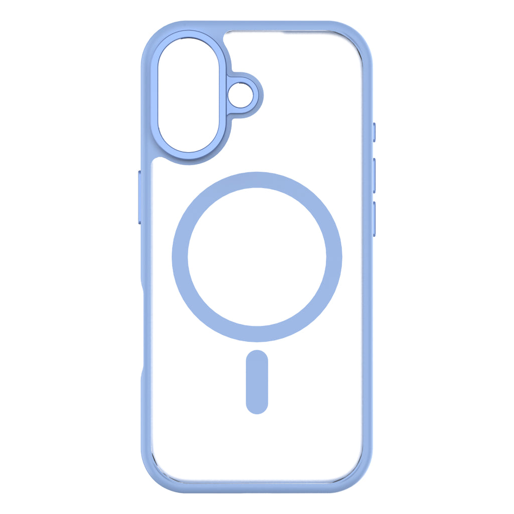 Hybrid Drop | SOFT TOUCH - iPhone 17 Case MagSafe Compatible - Baby Blue