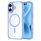 Hybrid Drop | SOFT TOUCH - iPhone 17 Case MagSafe Compatible - Baby Blue