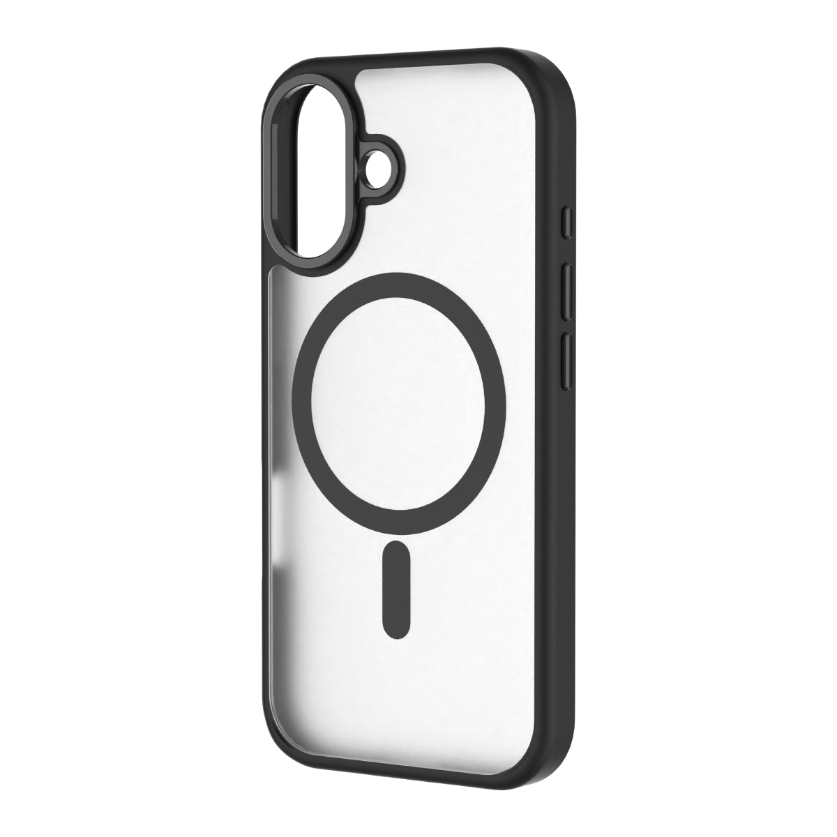 Hybrid Drop | SOFT TOUCH - iPhone 17 Case MagSafe Compatible - Black