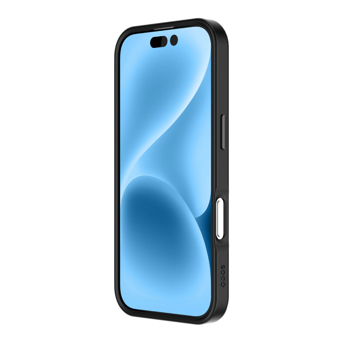 Hybrid Drop | SOFT TOUCH - iPhone 17 Case MagSafe Compatible - Black