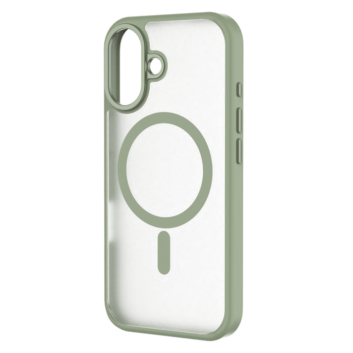 Hybrid Drop | SOFT TOUCH - iPhone 17 Case MagSafe Compatible - Green