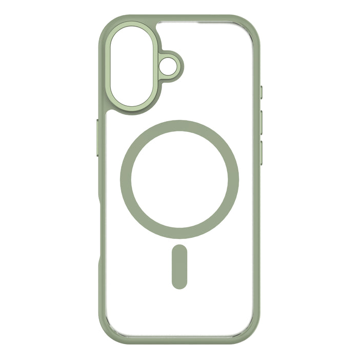 Hybrid Drop | SOFT TOUCH - iPhone 17 Case MagSafe Compatible - Green